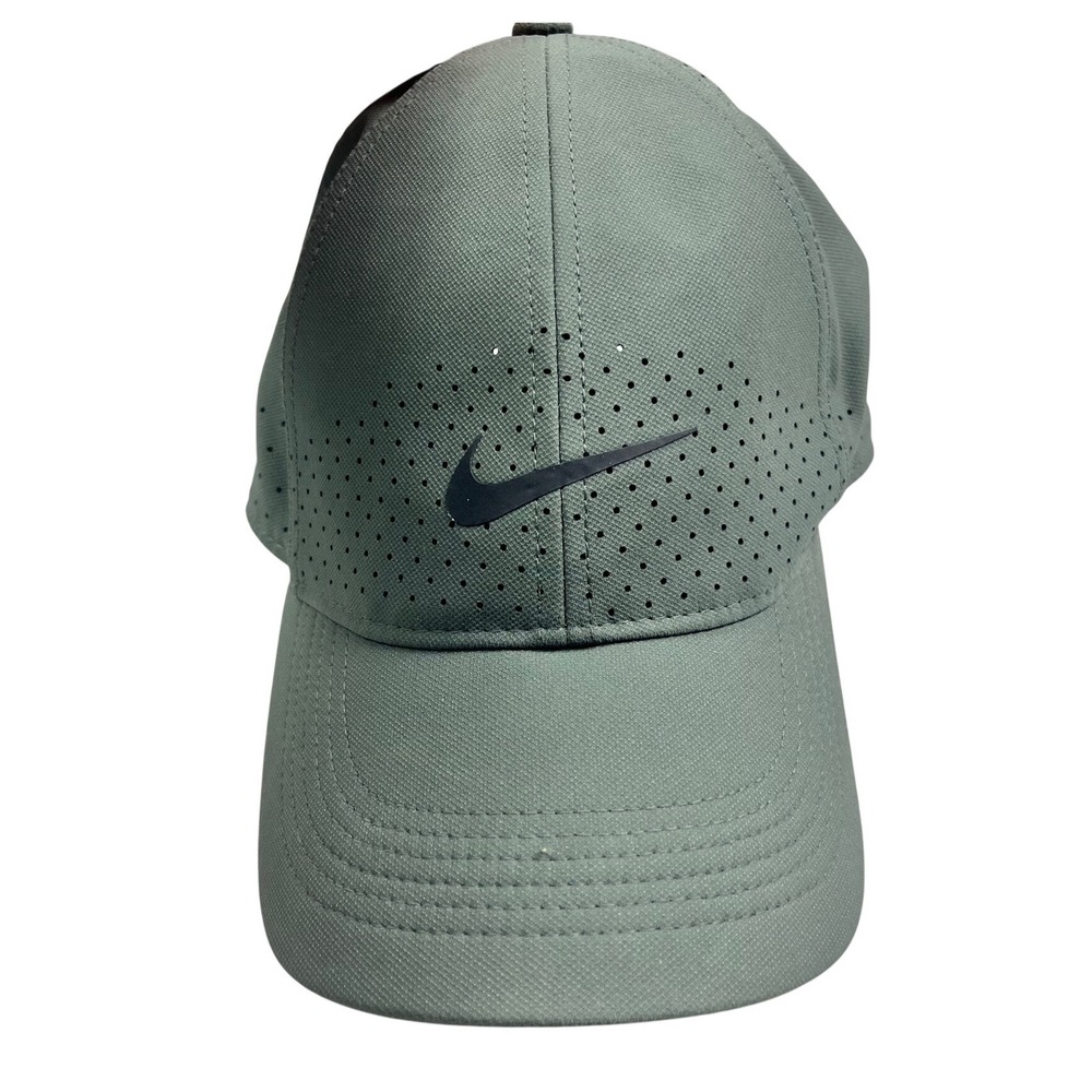Nike Legacy91 Dri-FIT Adjustable Perforated Training Hat Greyish Sage Green